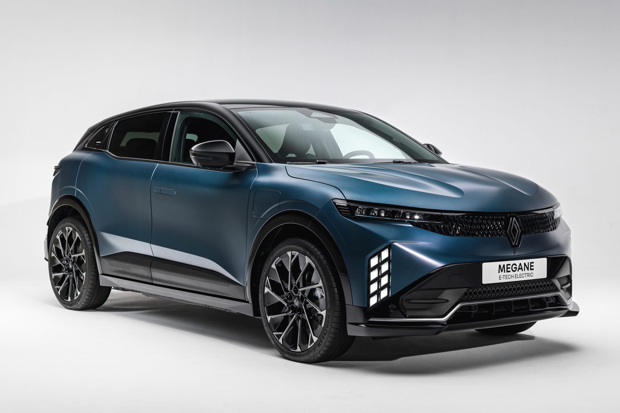The new Megane E-Tech electric, revealed in June 2026