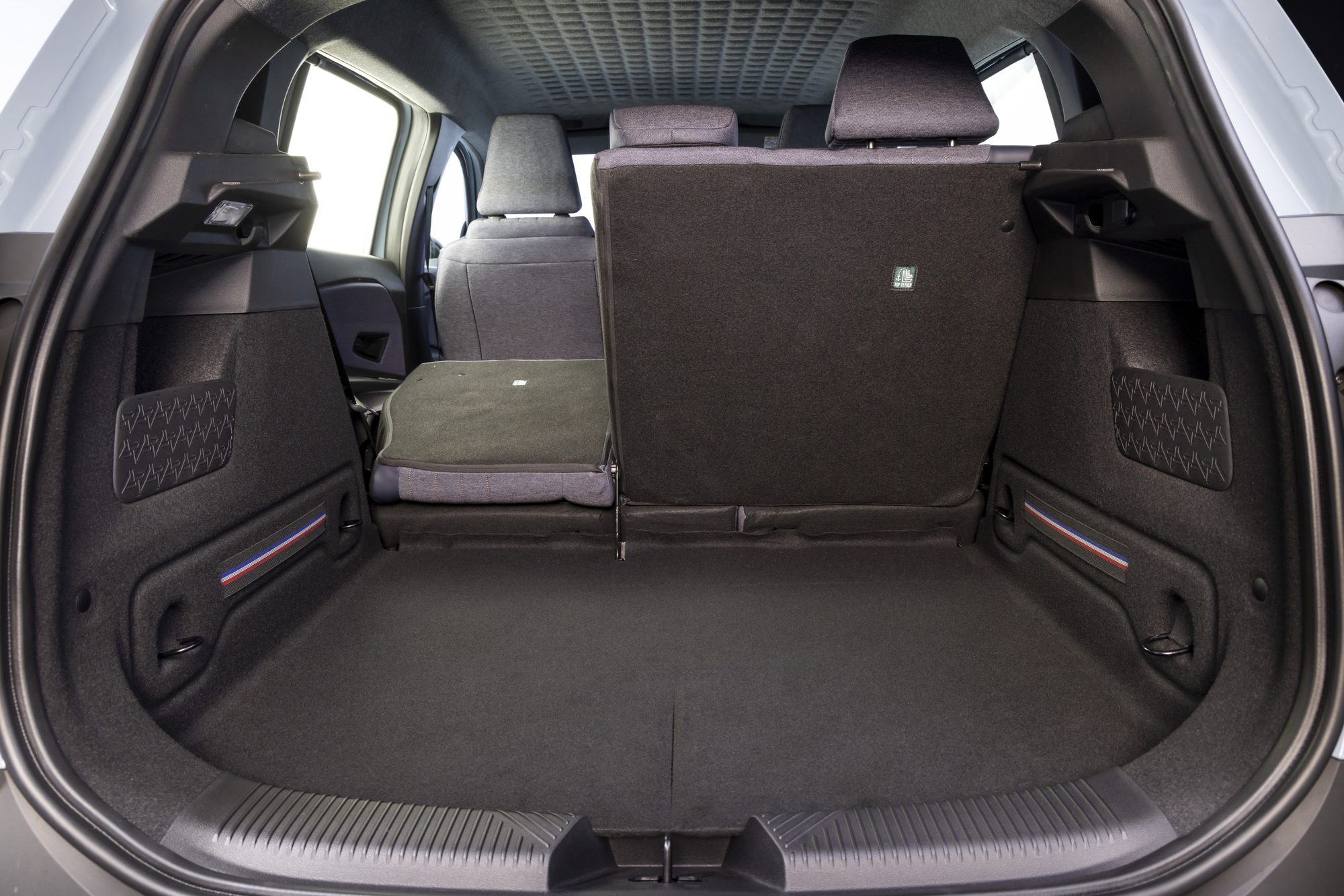 The 420 litre boot, with the seats folded