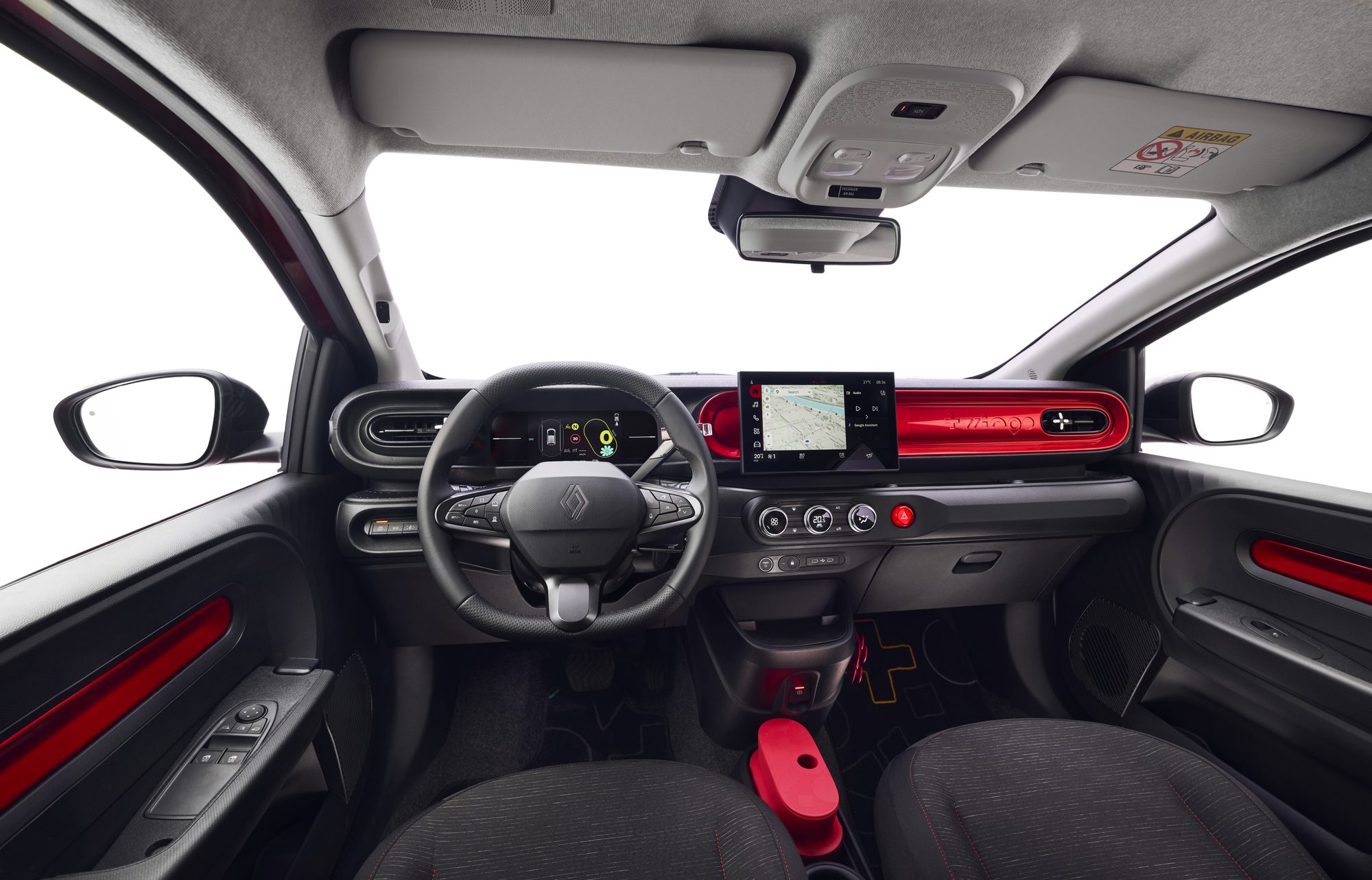 Inside the Twingo E-Tech electric