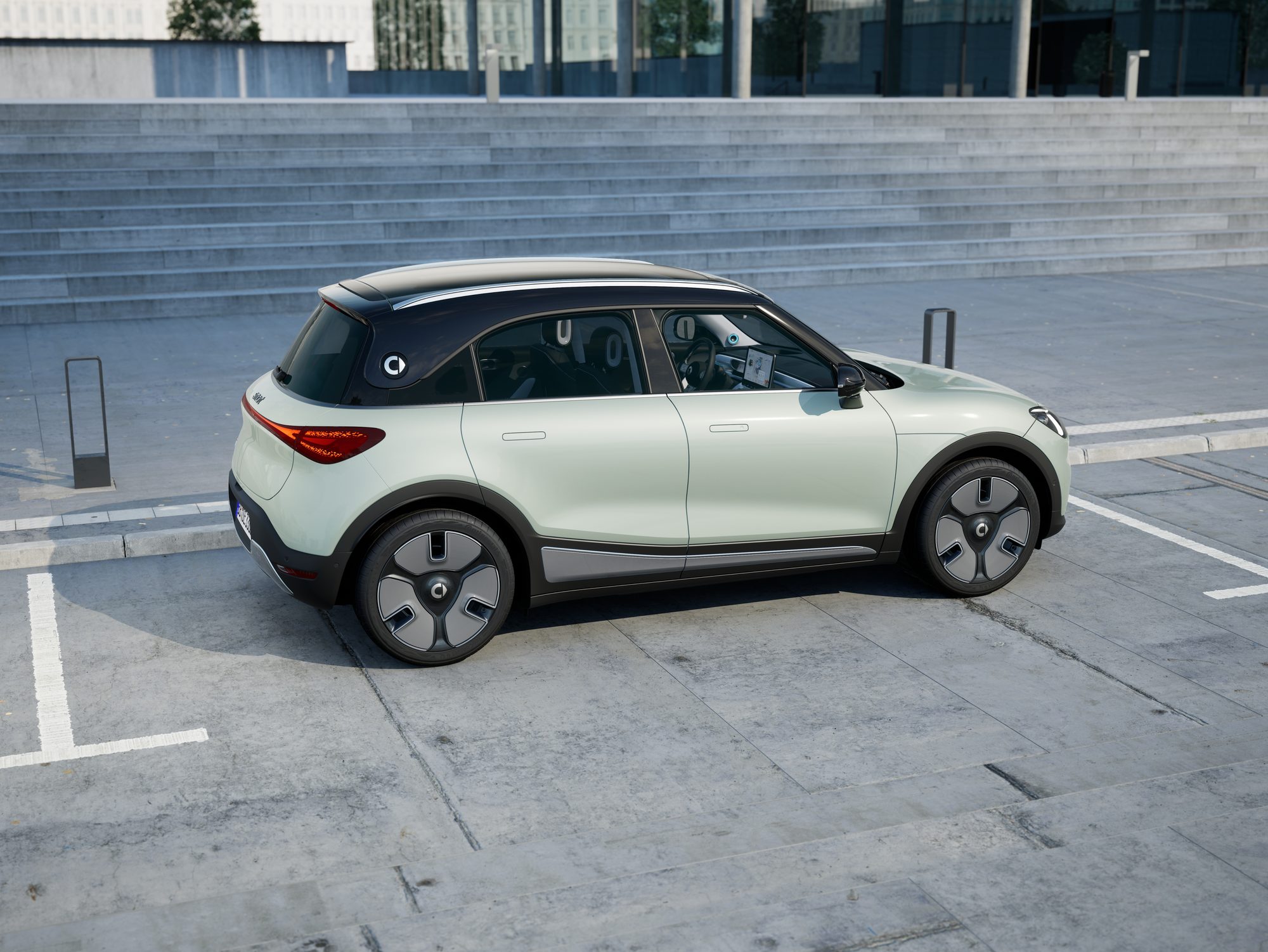 smart #1, from the side