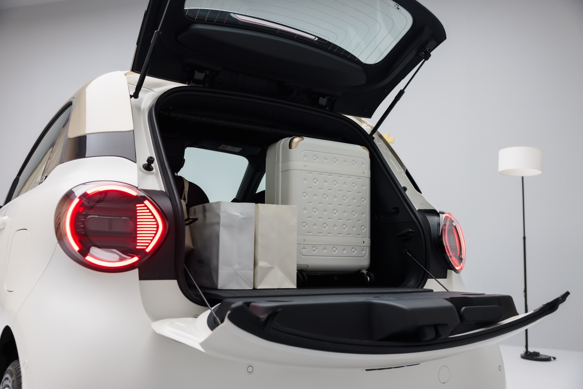 The Couture Edition with its tailgate open