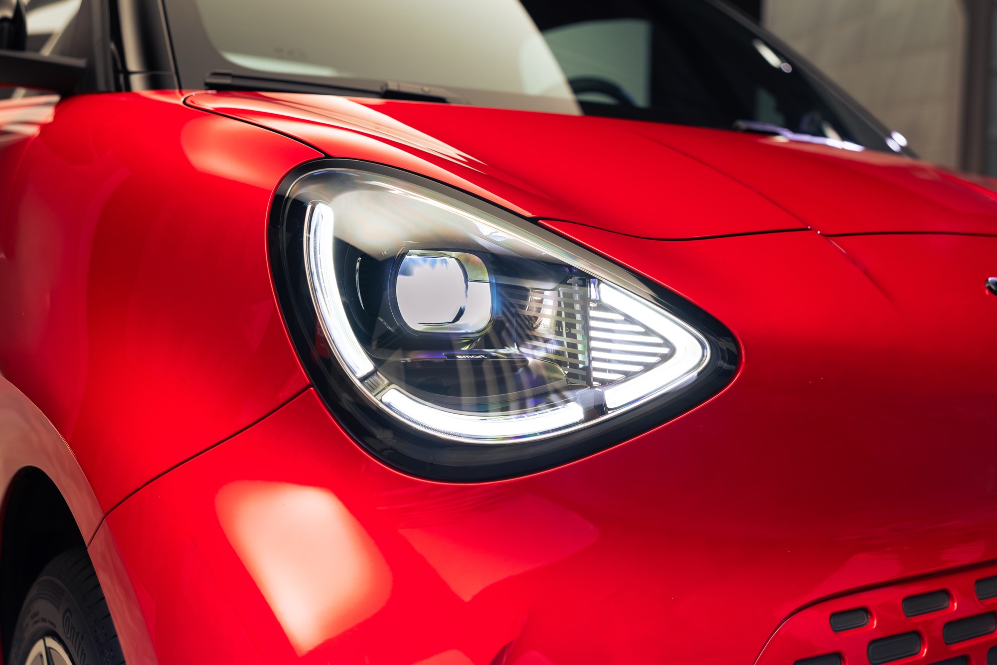 The LED headlight