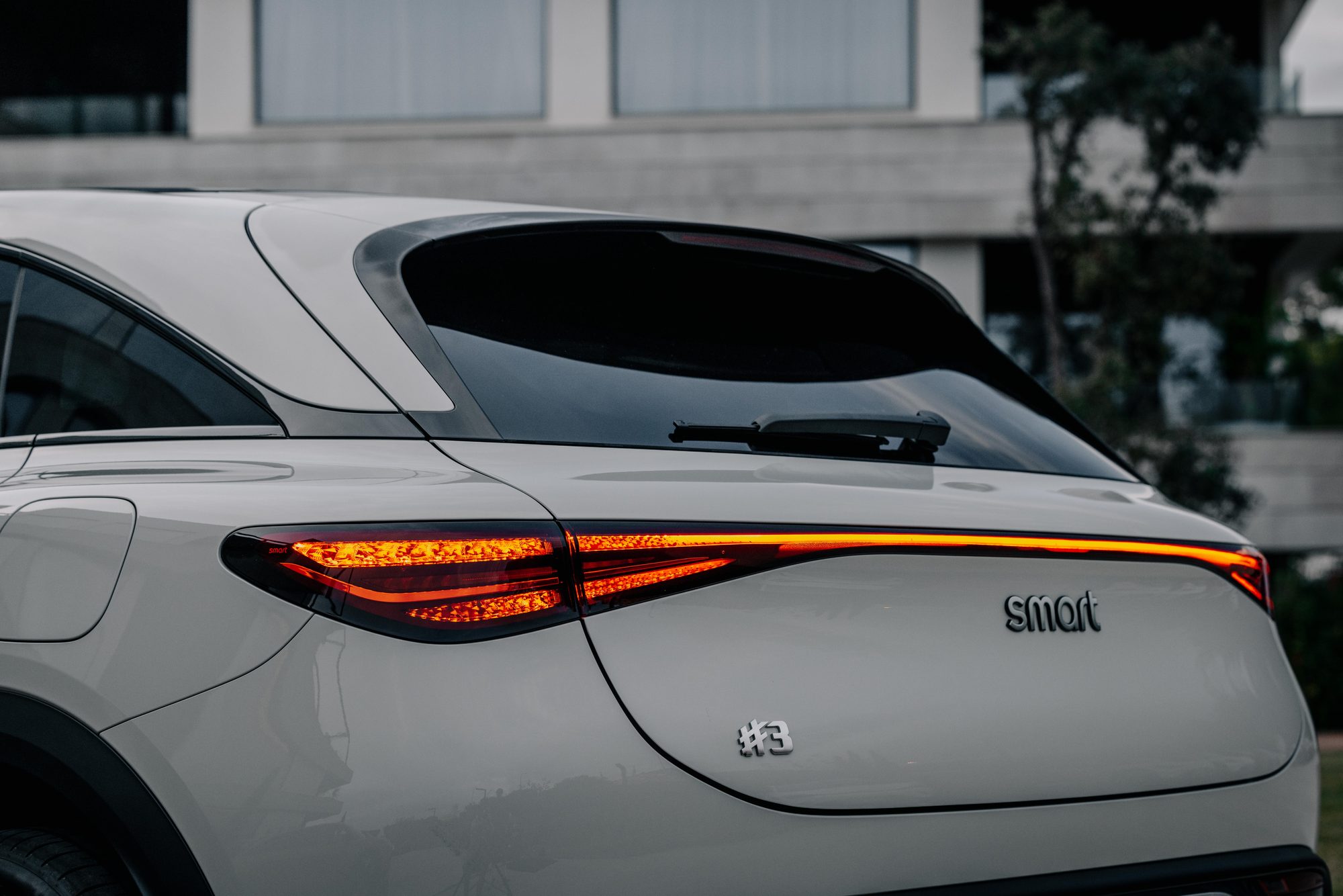 smart #3, rear three-quarter