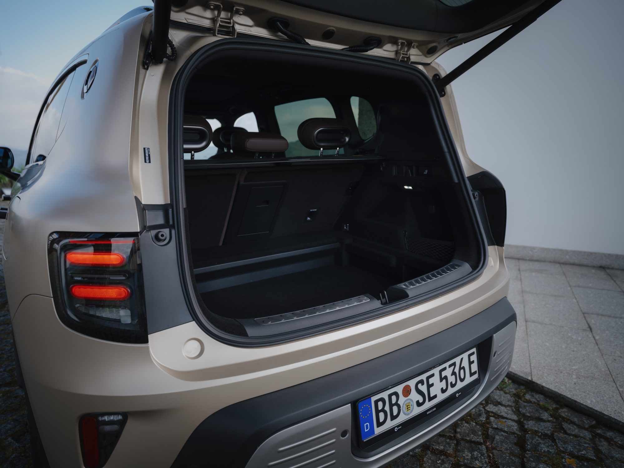 The smart #5's boot