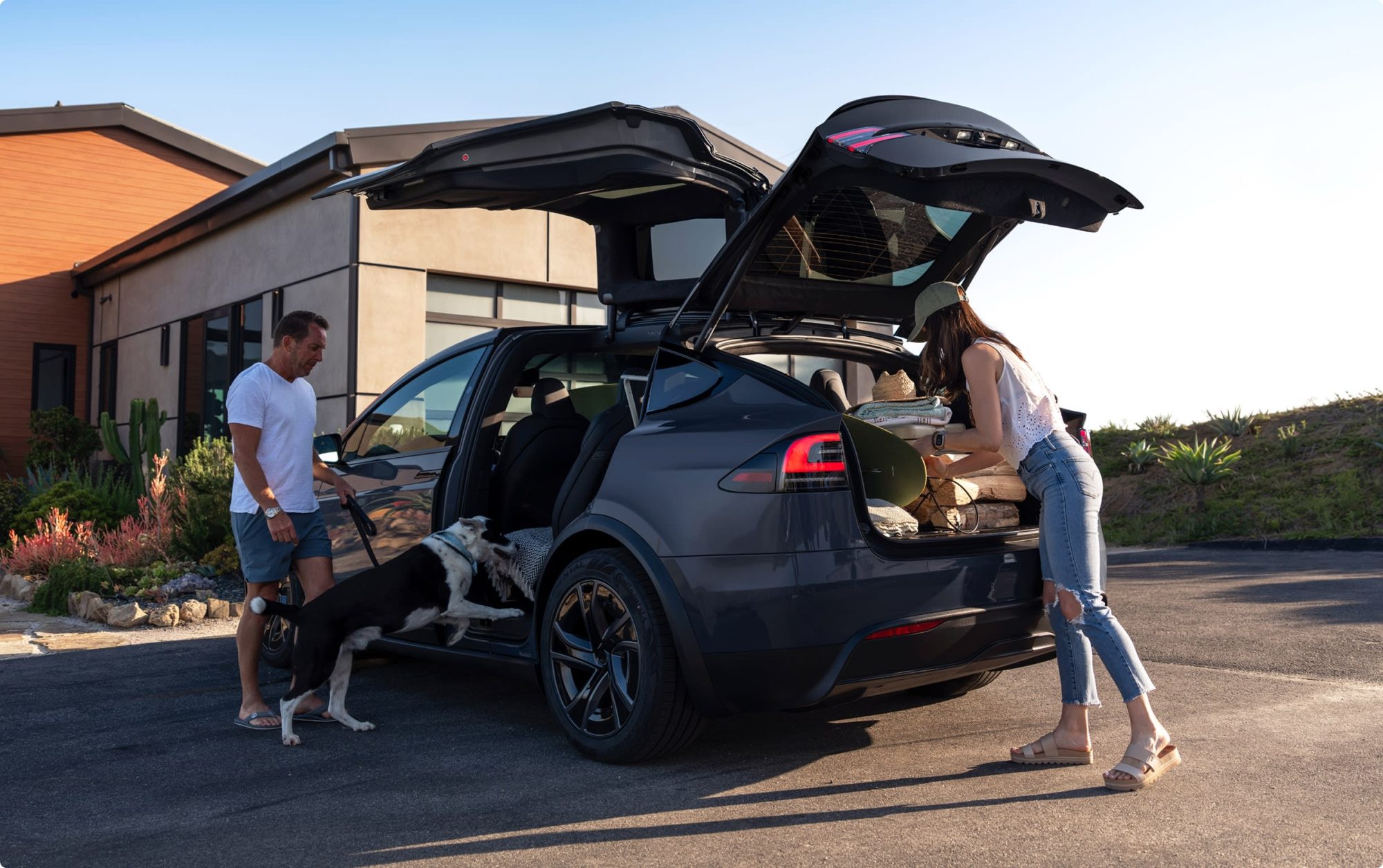 Loading the Model X