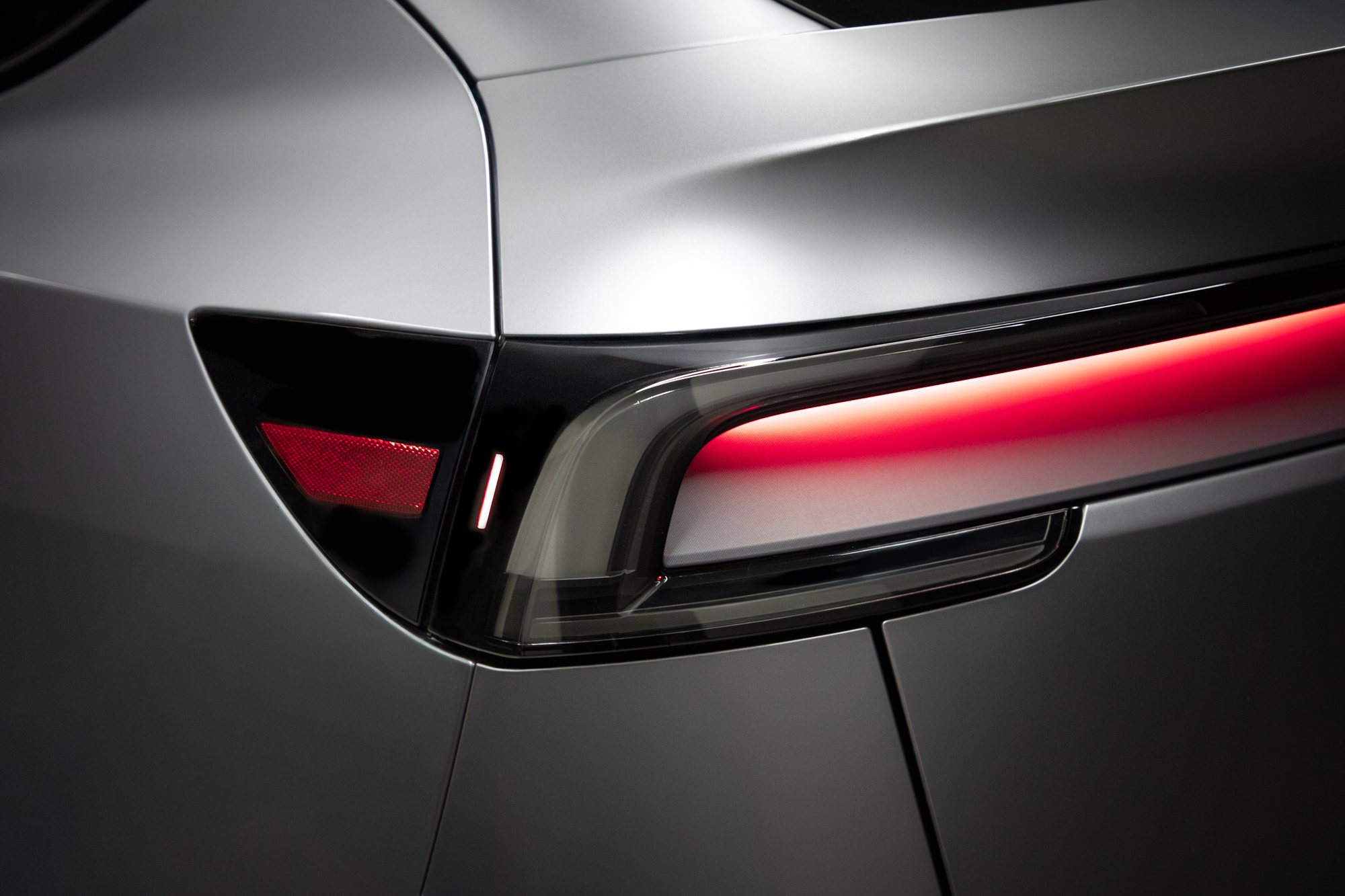 The Model Y's light bar