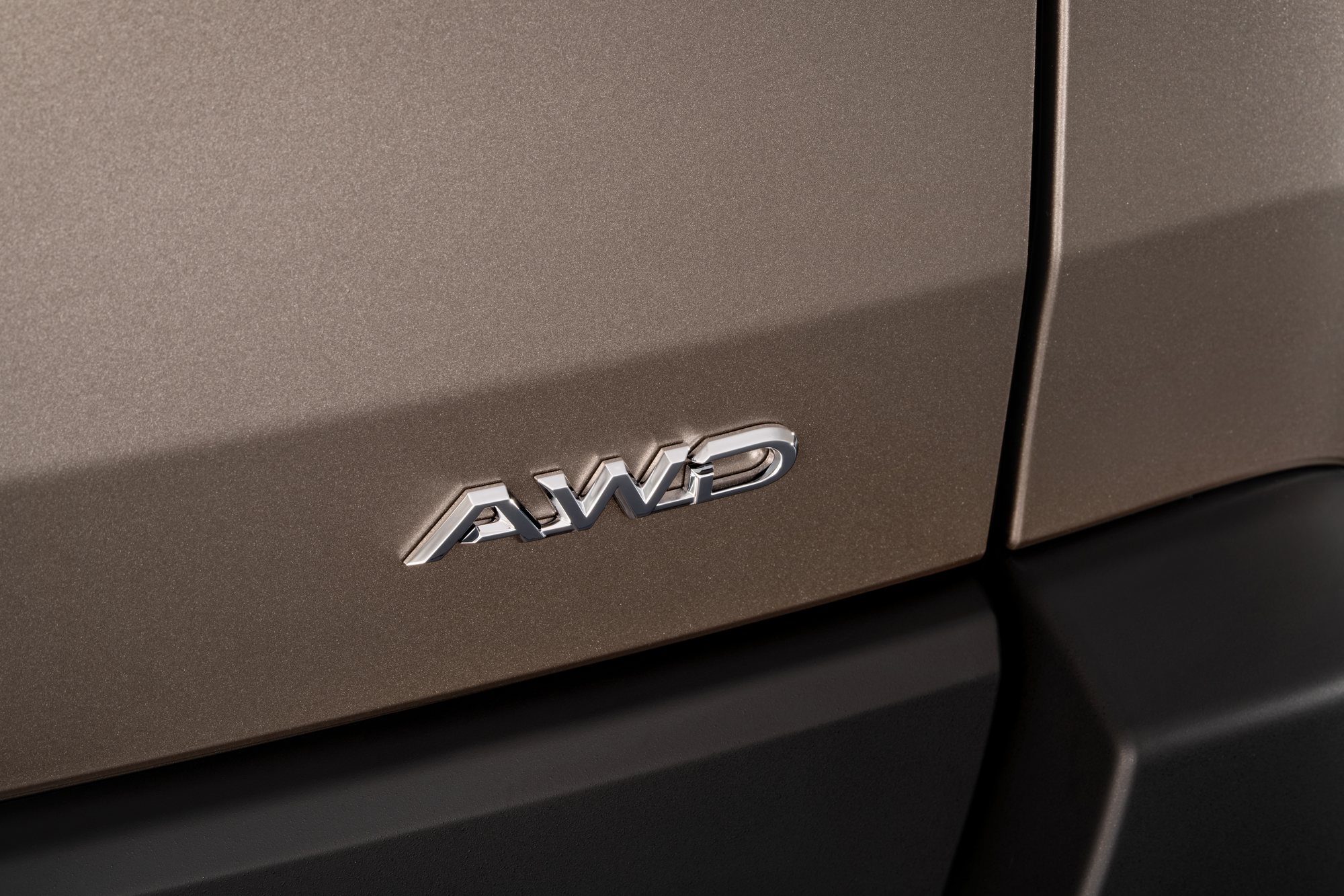 The AWD badge
