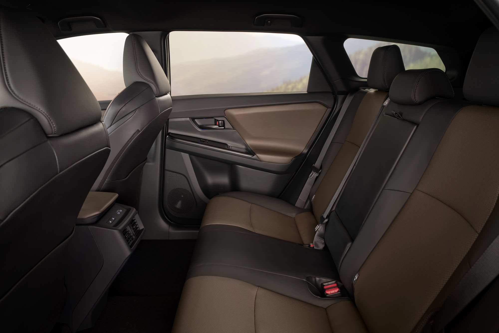 The Touring's rear seats