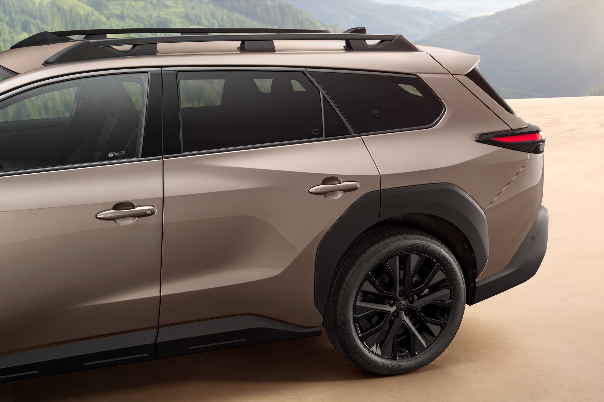 The Touring's roof rails
