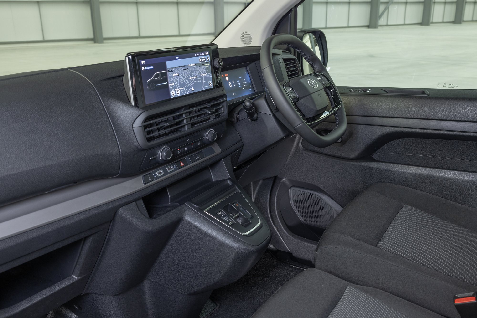 Inside the Proace Electric