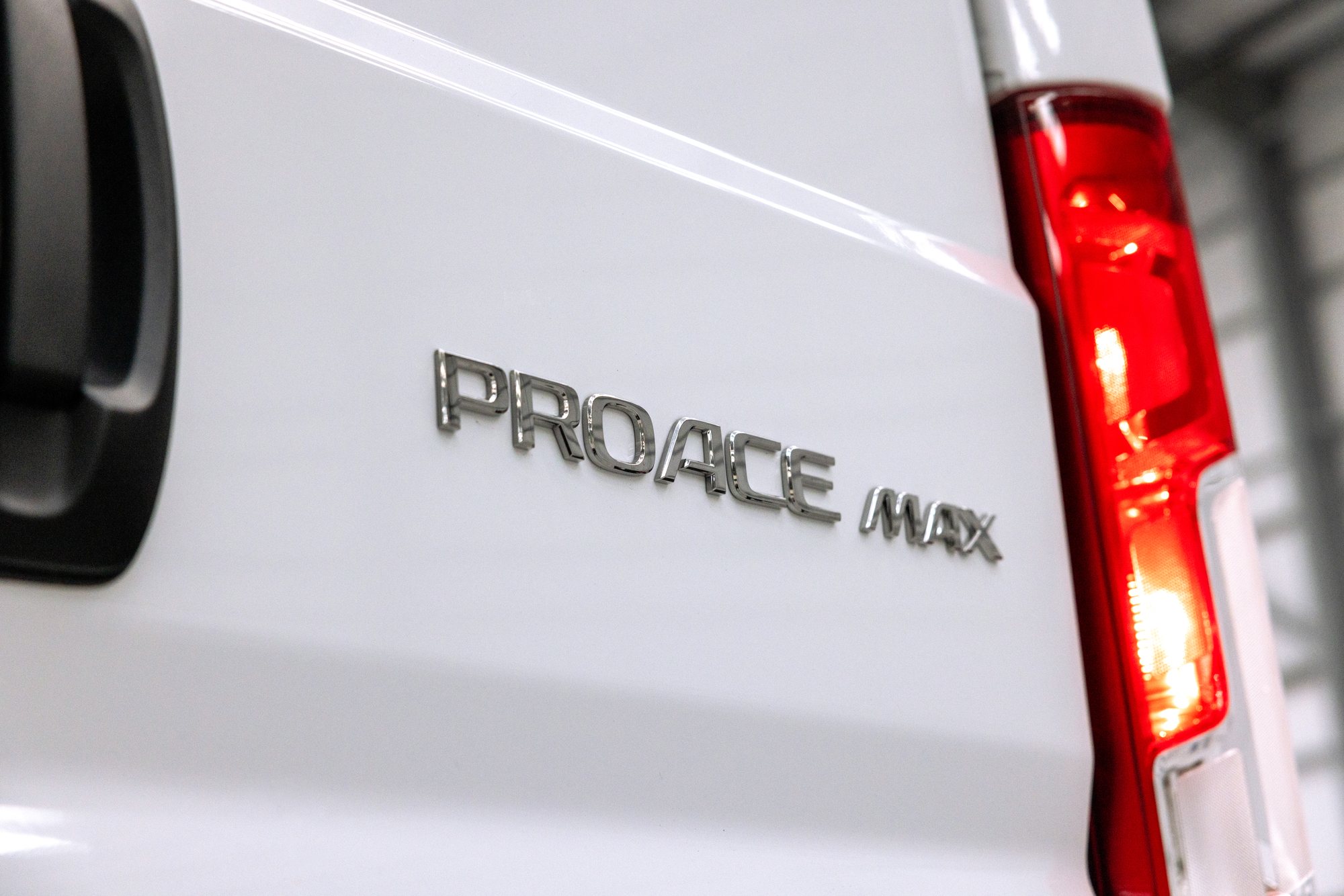The Proace Max badge