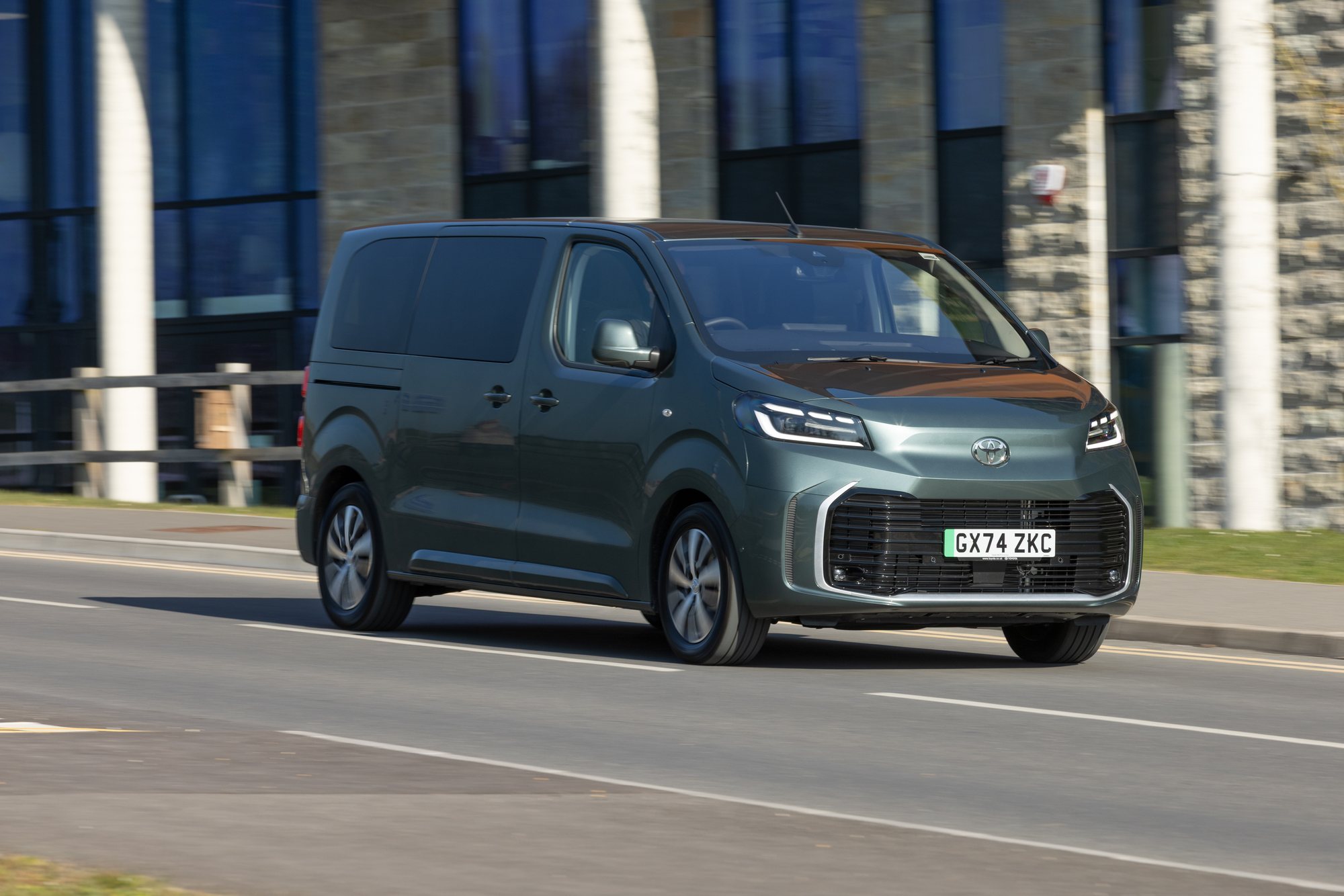 The Toyota Proace Verso Electric