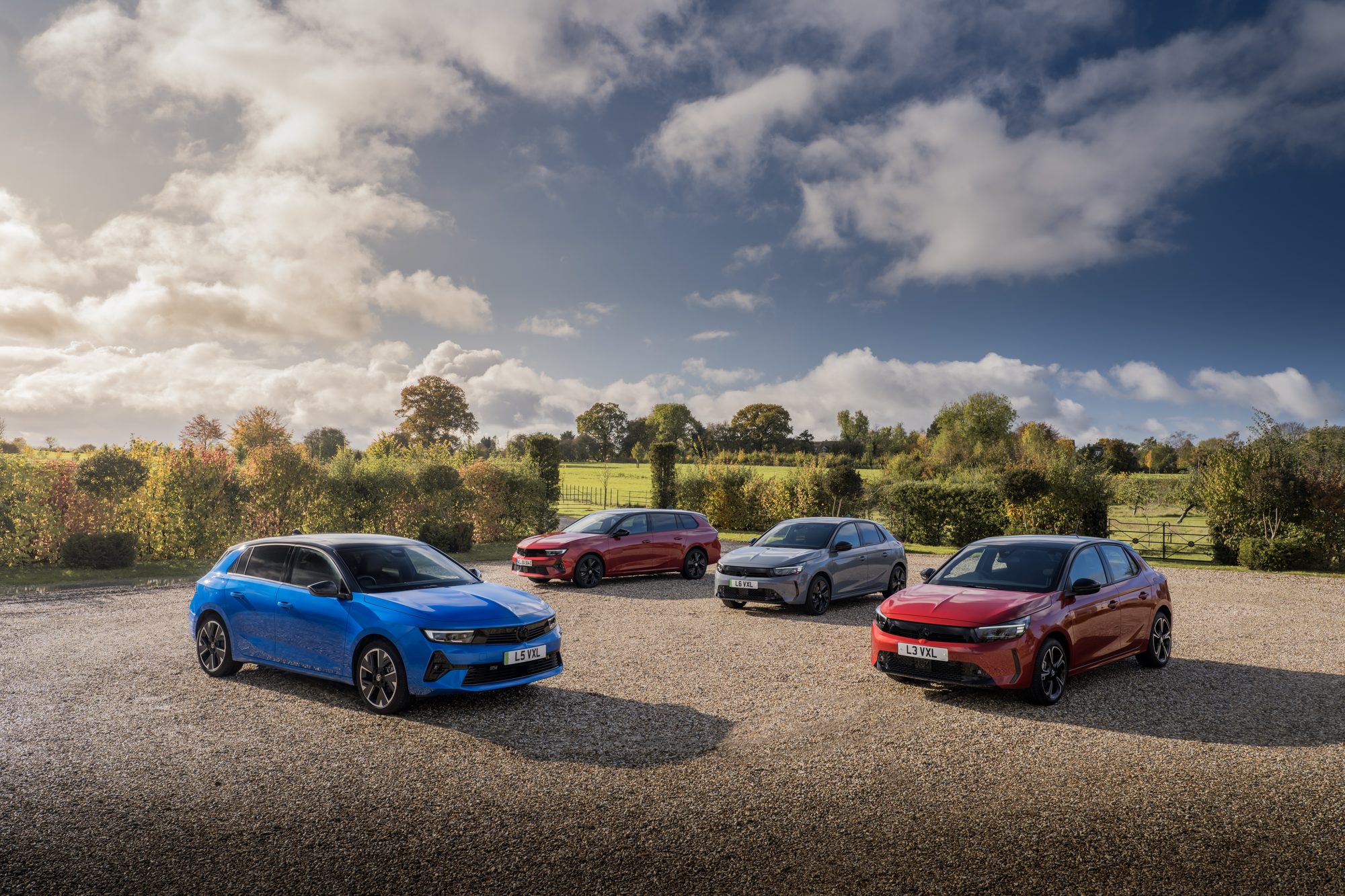 The Vauxhall electric range