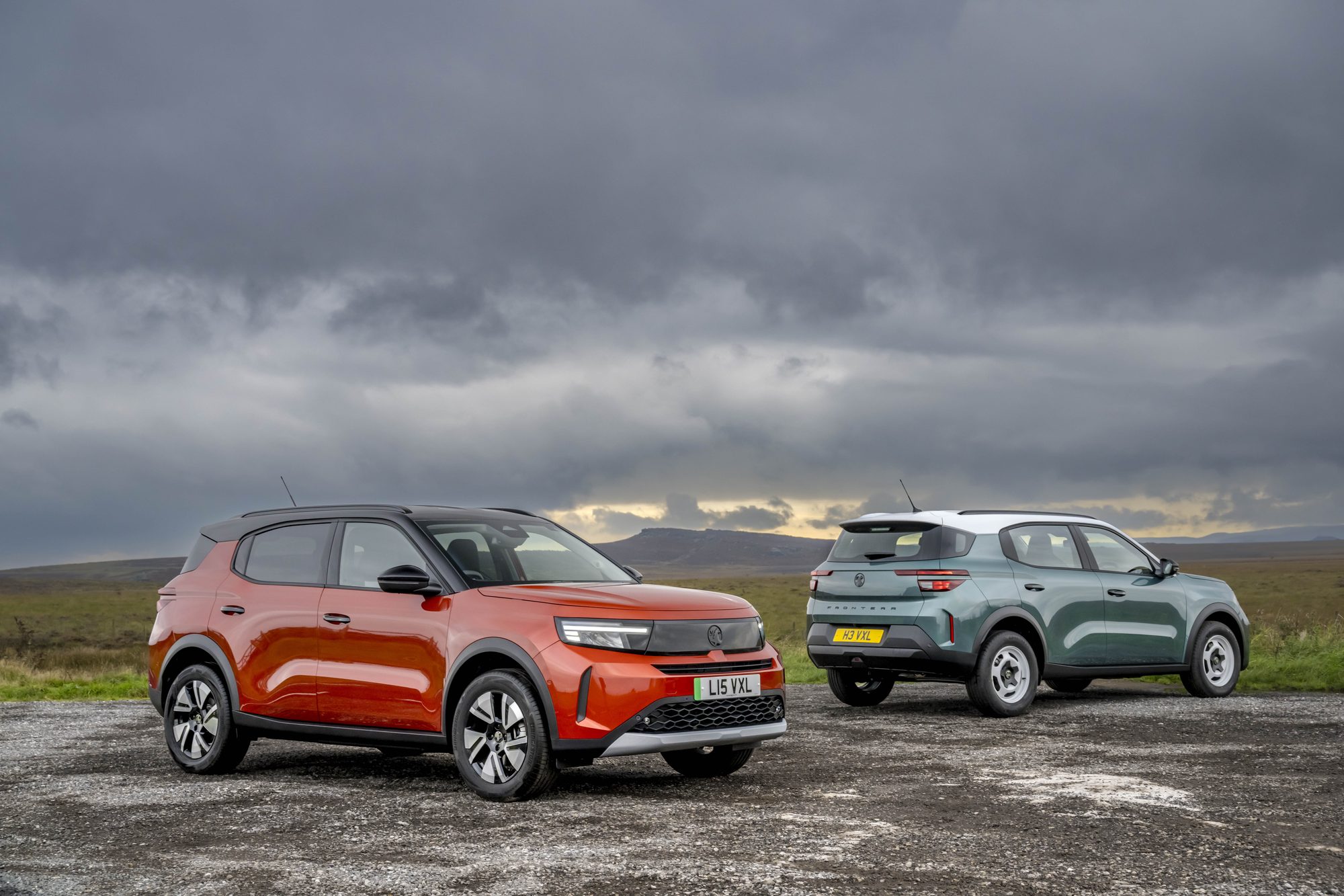 Two Vauxhall Frontera Electrics