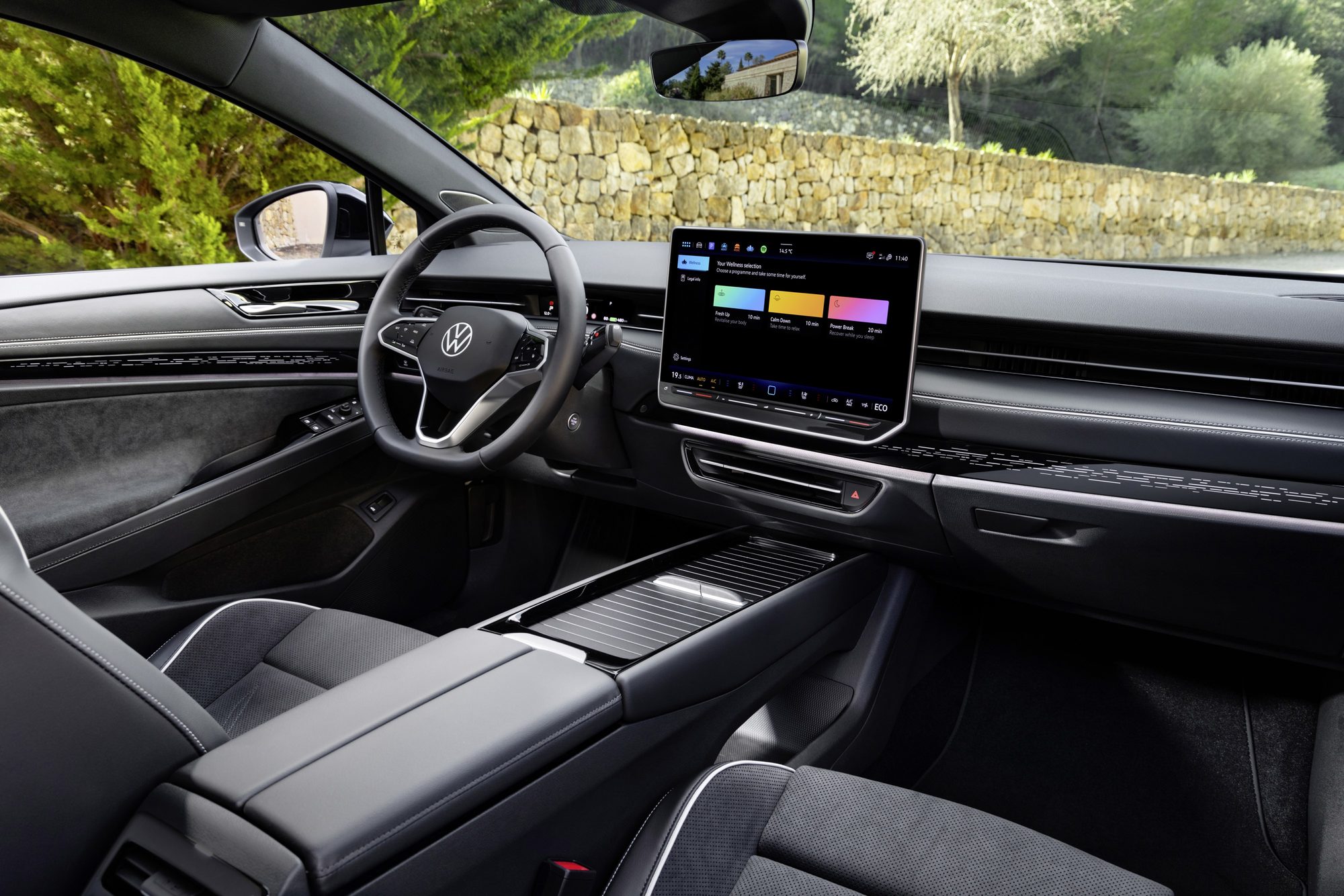 The ID.7 Tourer's dashboard