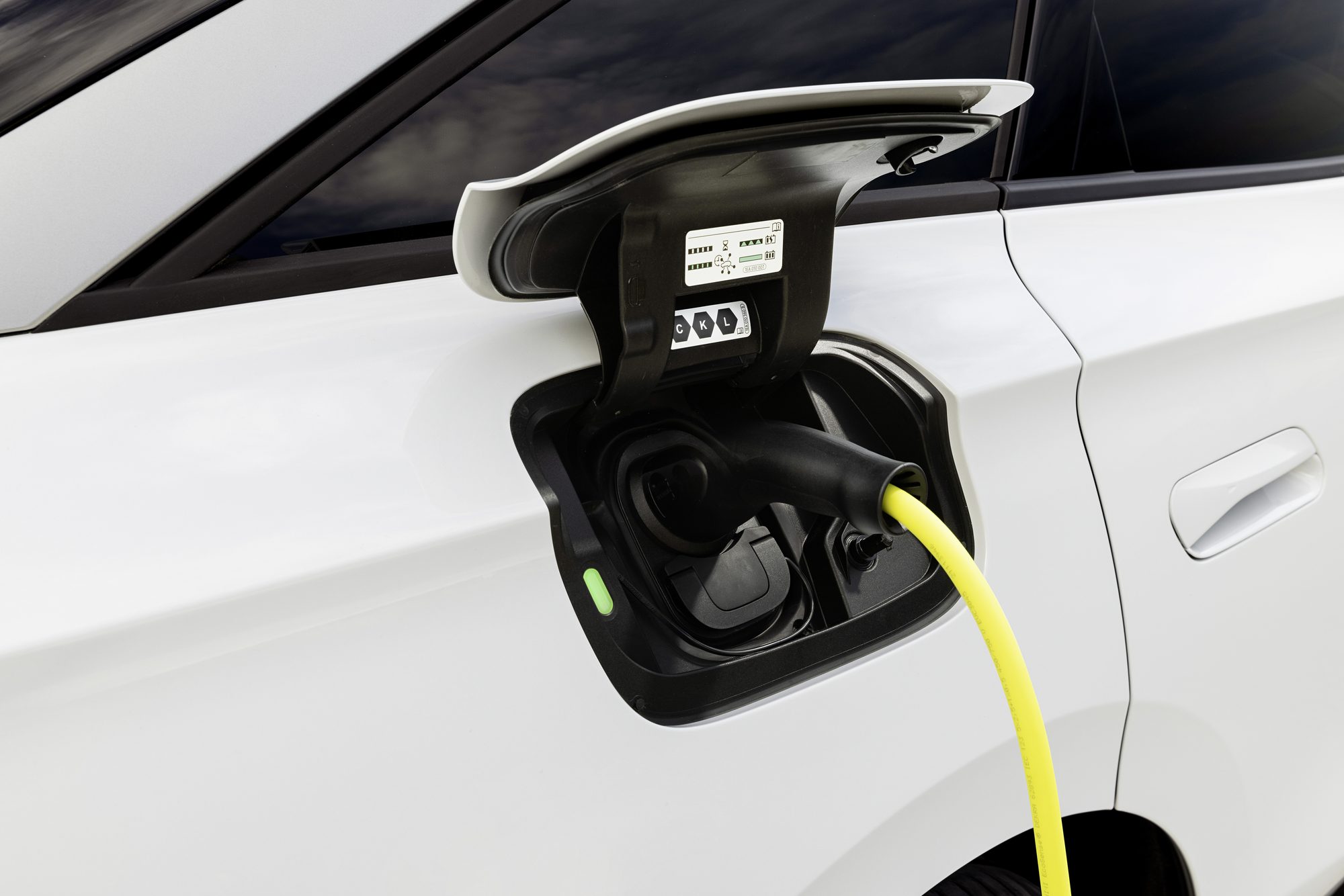The ID.7 on charge