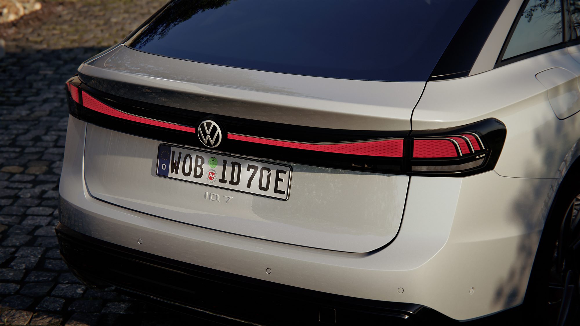 The ID.7's rear light bar
