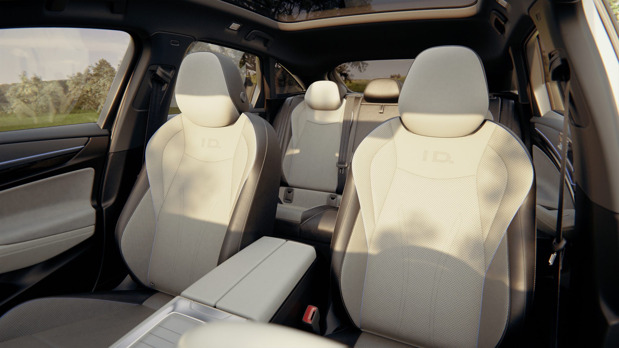 The ID.7's front seats