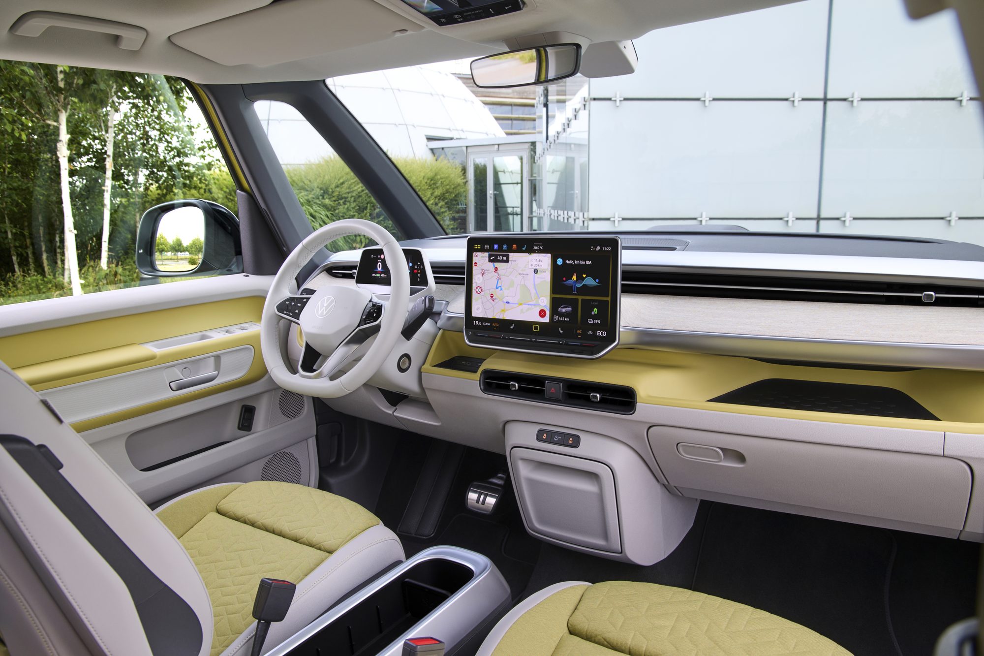 The ID. Buzz's dashboard
