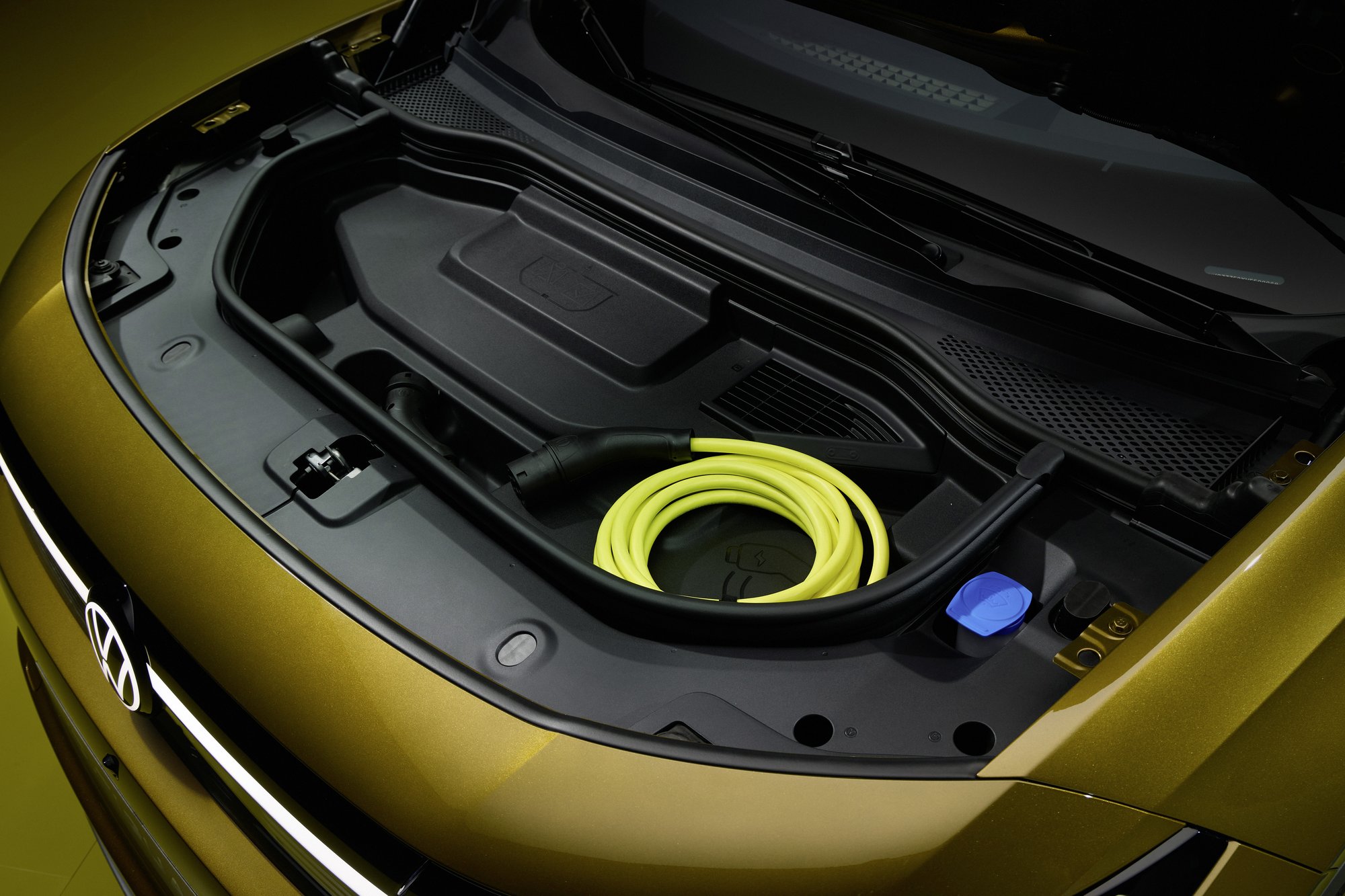 A frunk for the charging cable