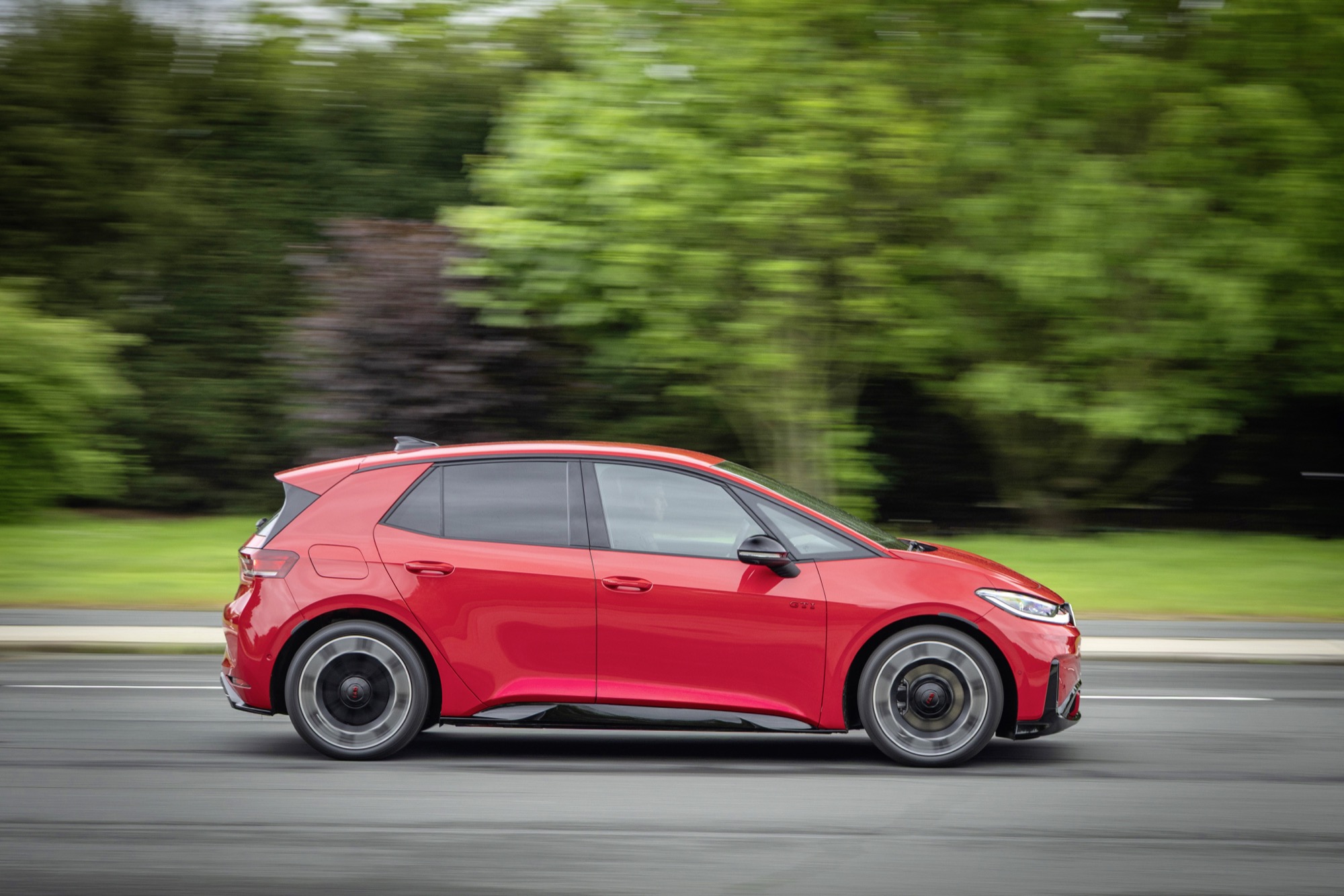 ID.3 GTI at speed