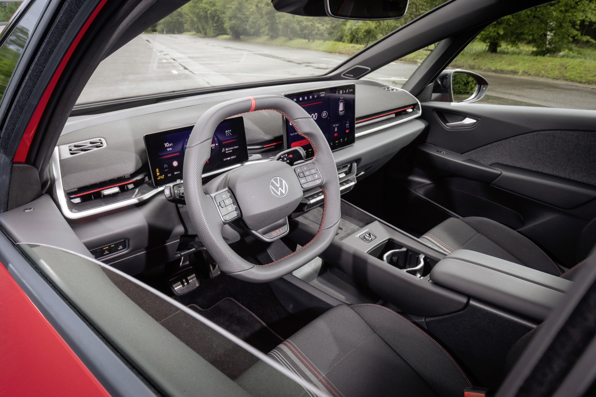 Inside the ID.3 GTI