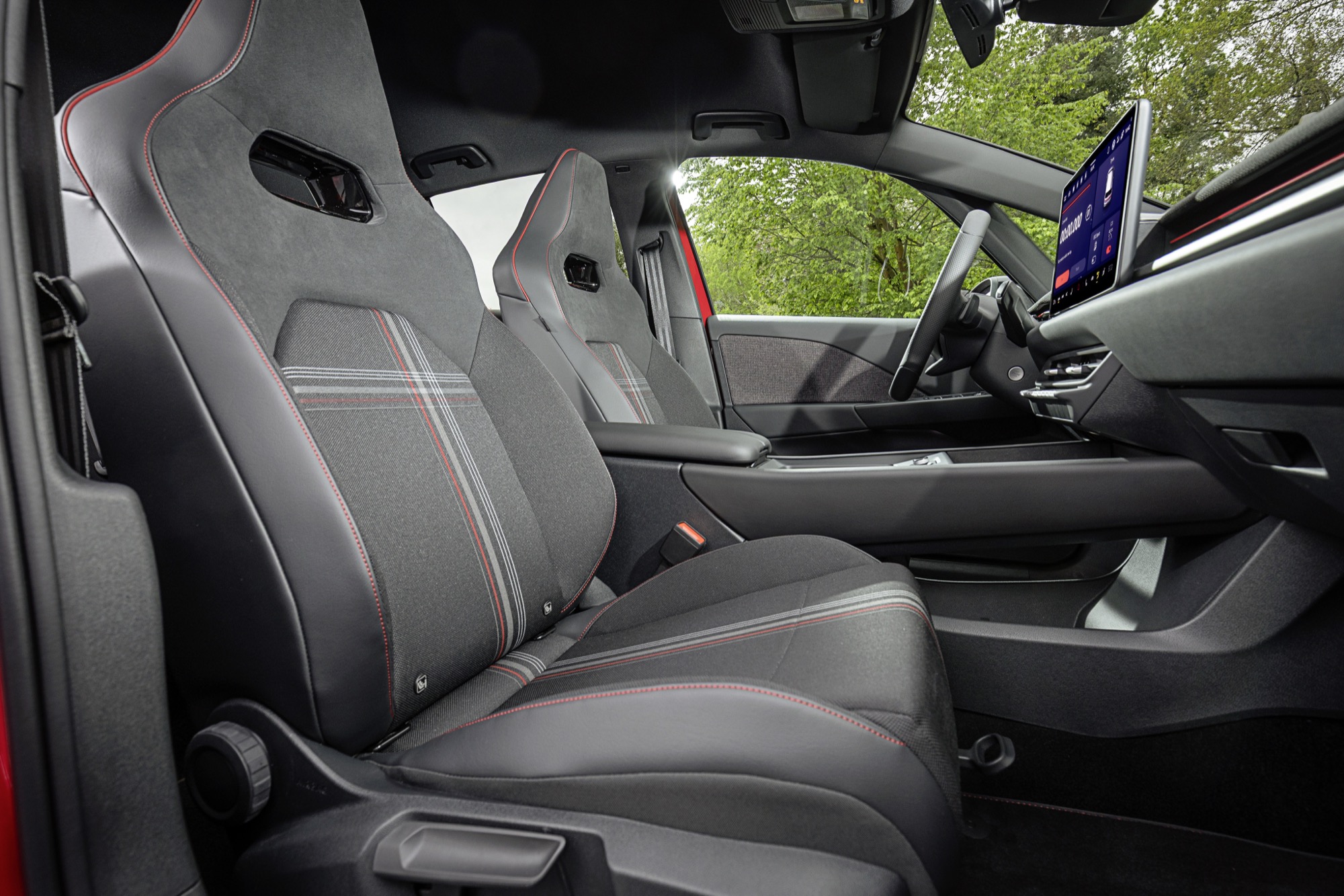 The premium sport seats