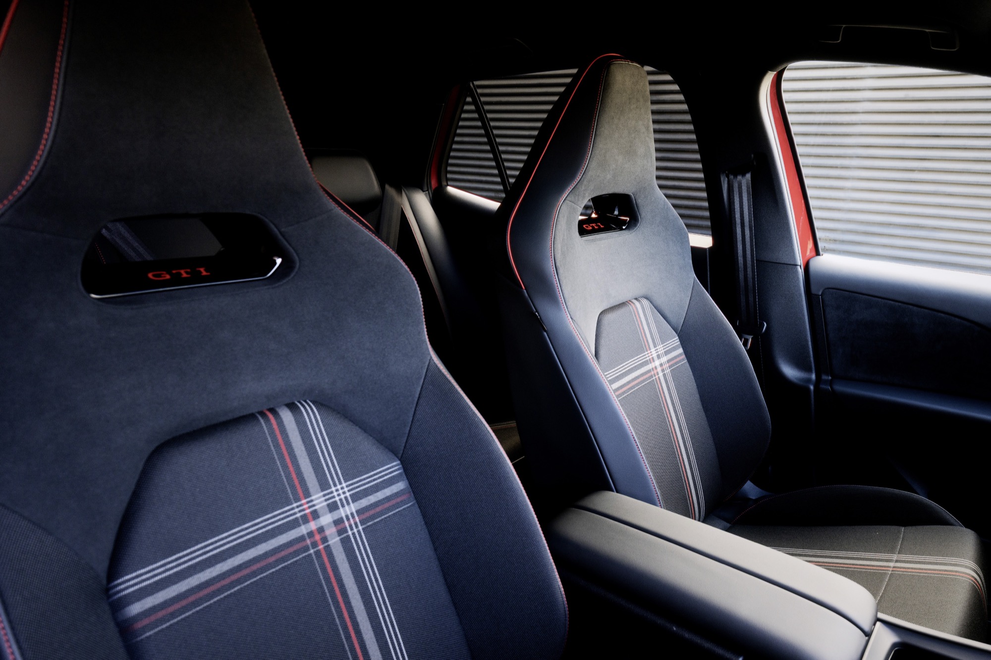 The Superclark tartan check, a new reading of the 1976 Golf GTI seats