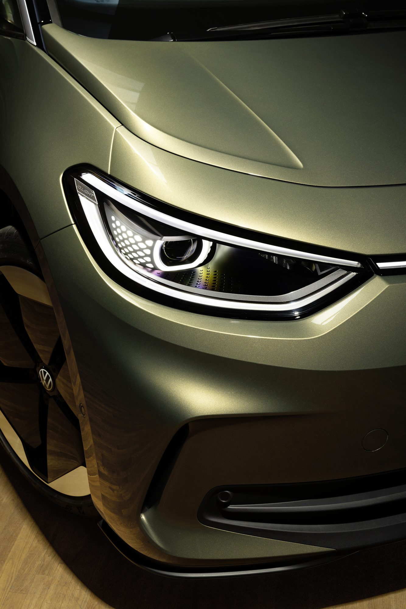 The ID.3's headlight